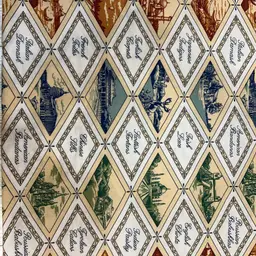 Fat Quarter Around The World Fabric