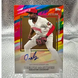 Orelvis Martinez Toronto Blue Jays Auto /50