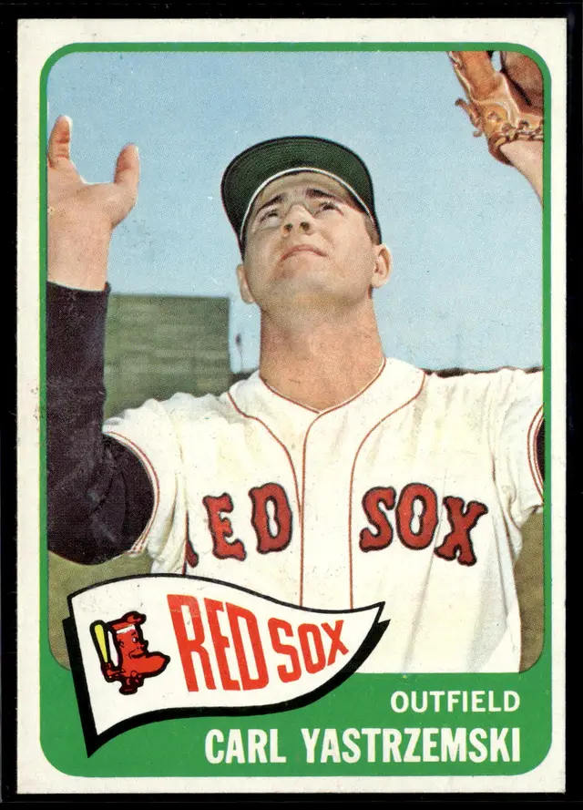#138 Carl Yastrzemski 1965 Topps #385 *LIVE AUCTION*
