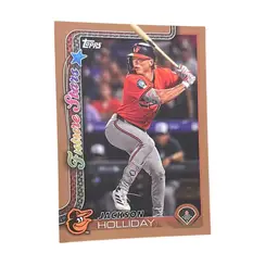 Jackson Holiday 2025 Topps Series One Gold Future Stars 1812/2025