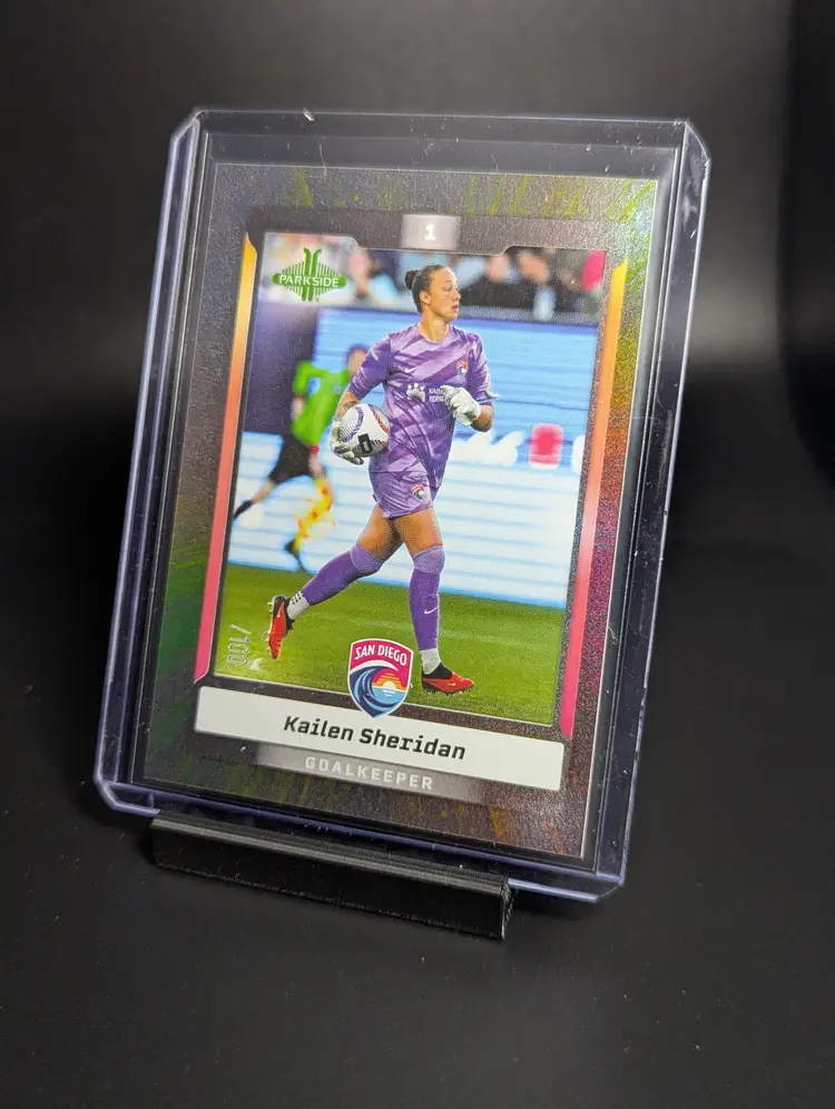 2025 Parkside NWSL Vol 1 Shimmer /100 Kailen Sheridan San Diego Wave