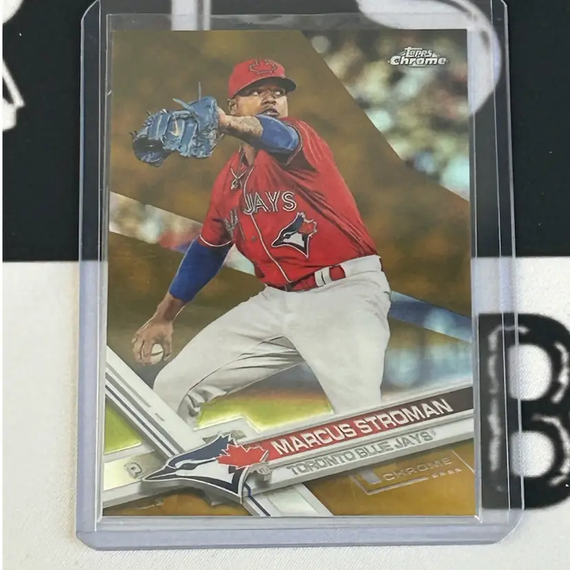 2017 Topps Chrome Marcus Stroman Gold 31/50