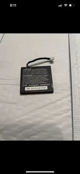 Texas Instruments TI 84 Plus C Ti Nspire CX CAS Graphing Calculator Battery Only