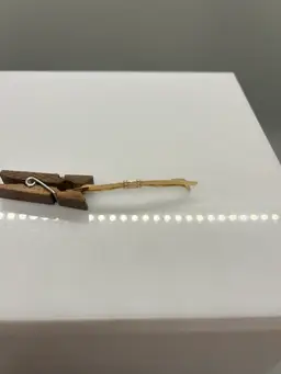 Krementz 18k Gold , Collar Pin