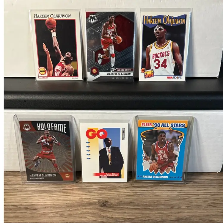30 - Akeem Hakeem Olajuwon Lot Rockets