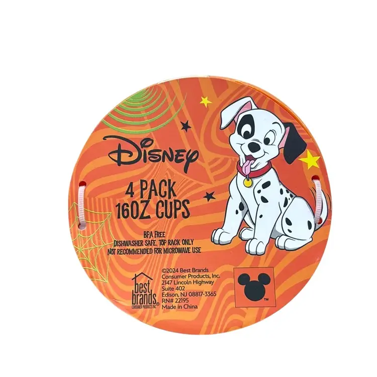 Disney 101 Dalmatian’s 4 Pack of “I’m so cute it’s scary” Cups
