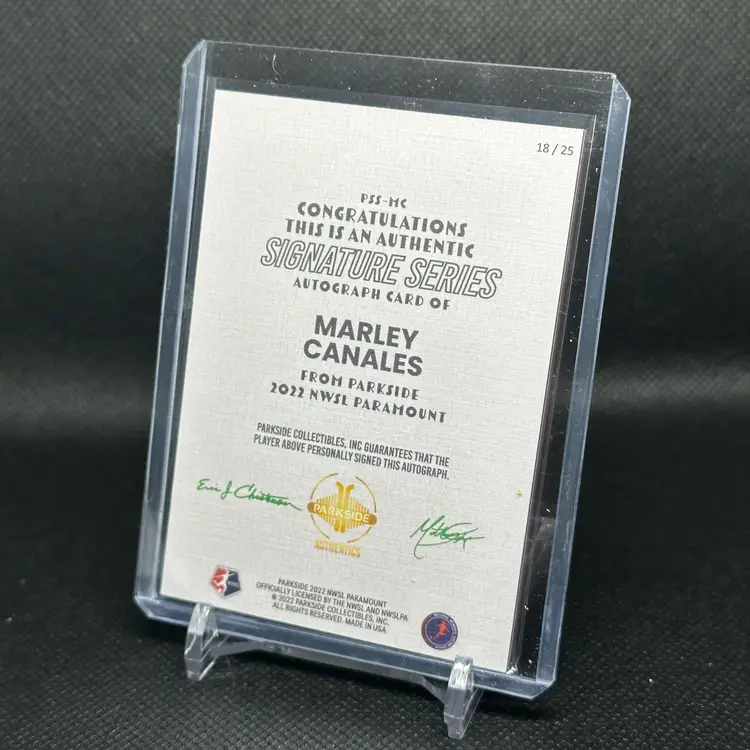 Marley Canales Auto Grey 18/25 OL Seattle Reign - 2022 Parkside Paramount Signature Series