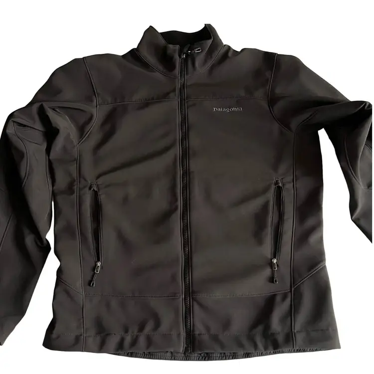 Patagonia Adze Polartec Windbloc Softshell Black Jacket 83390 Mens Size Medium