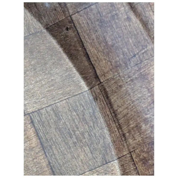 Lot Of 8 Oval Woven Parquet Wooden Print Salad Bowl Tray Serving 13"X8.25"