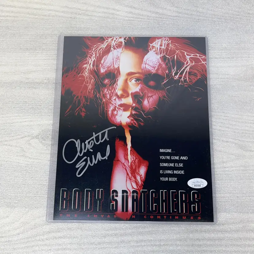 Christine Elise Signed 8x10 Photo Body Snatchers Jenn Platt Autograph JSA COA Horror
