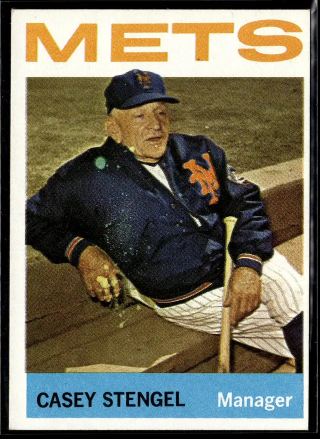 #58 Casey Stengel 1964 Topps #324 *LIVE AUCTION*