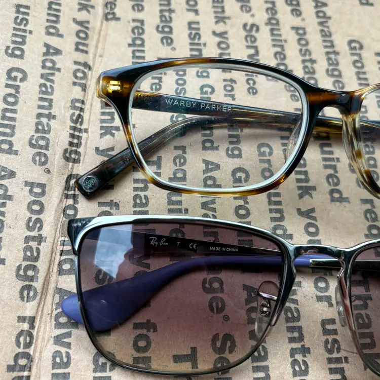 Ray Ban RB 3508 003 & Warby Parker Marshall 256 | Eyeglasses Sunglasses Lot