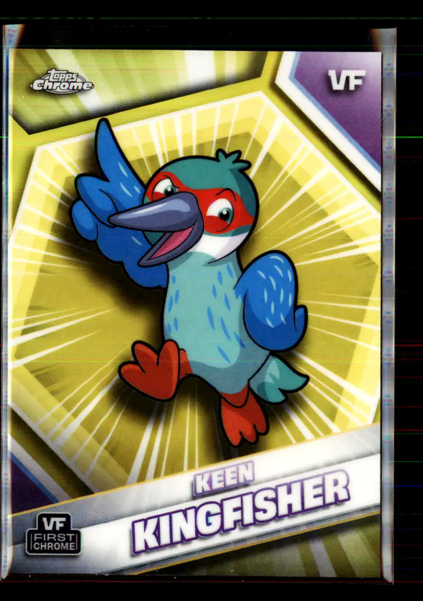 Keen Kingfisher Yellow 2026 Topps Chrome VeeFriends 107 - (143)