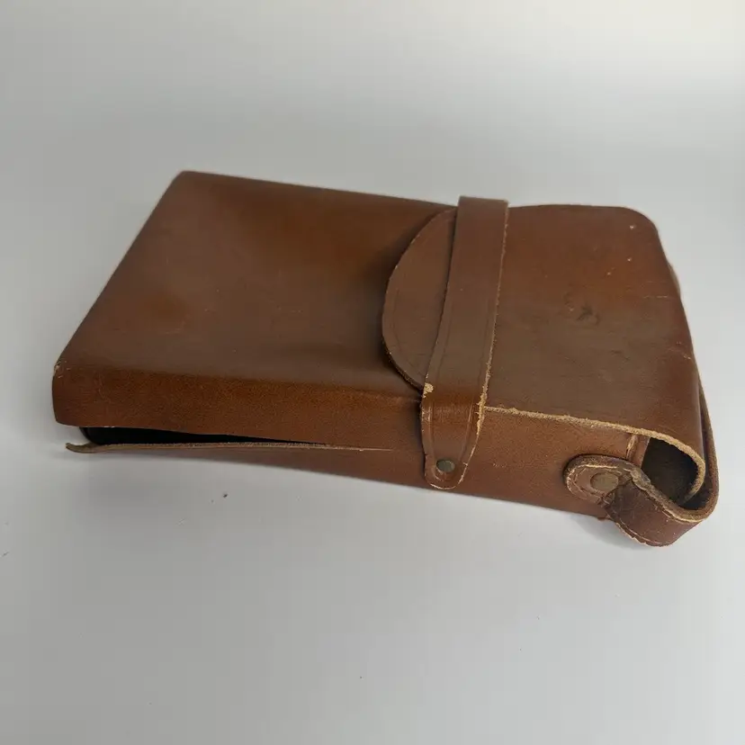Vintage Polaroid Leather Carrying Case
