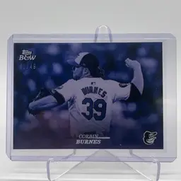 2024 Topps Black and White Corbin Burnes Blue 40/49
