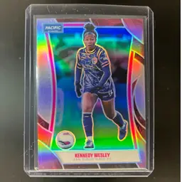 Kennedy Wesley 2025 Parkside Pacific NWSL Purple Pink /35 Print Run Soccer Card