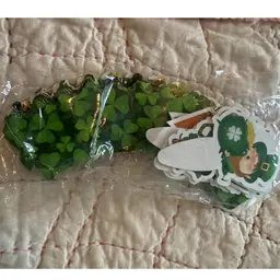 Shamrock And Leprechaun Cupcake Decorations