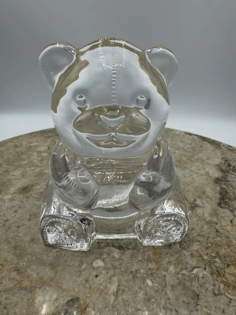 Vintage Partylite Teddy Bear Candle Holder