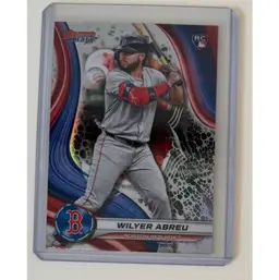 Wilyer Abreu RC Bowman’s Best Refractor Boston Red Sox