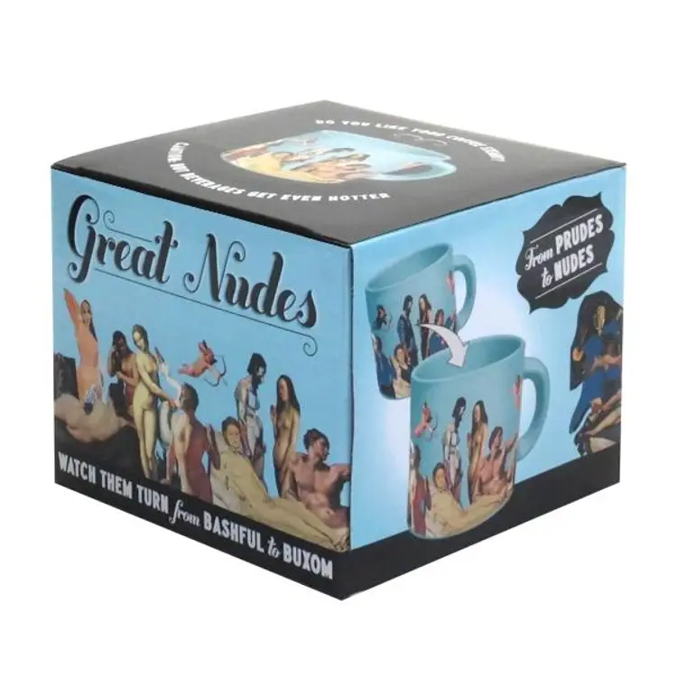 LOT of 4 - Great Nudes of Art Heat-Changing Coffee Mug