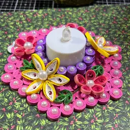 Hand Quilled Votive Holder