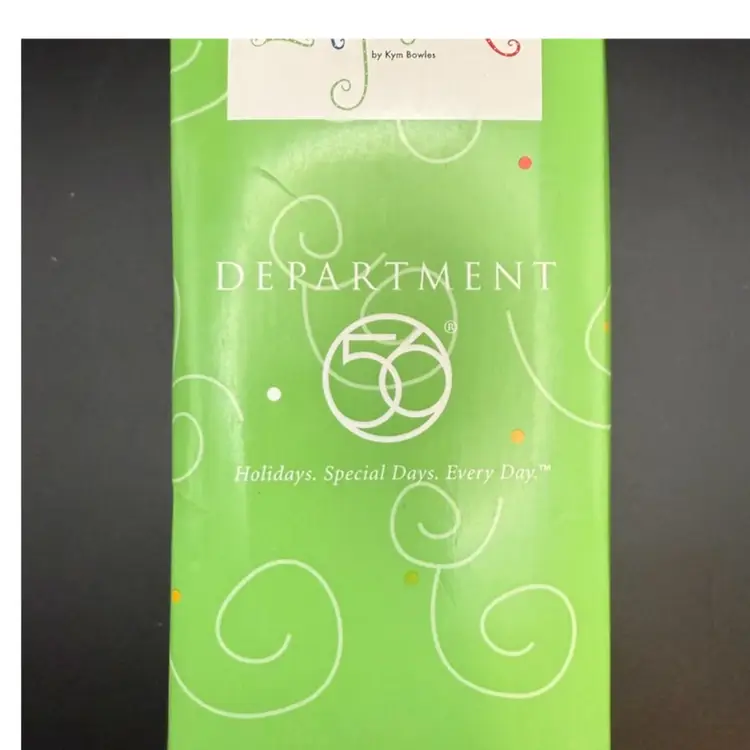 Department 56 "Lollysticks" Christmas ornament designed by Kym Bowles