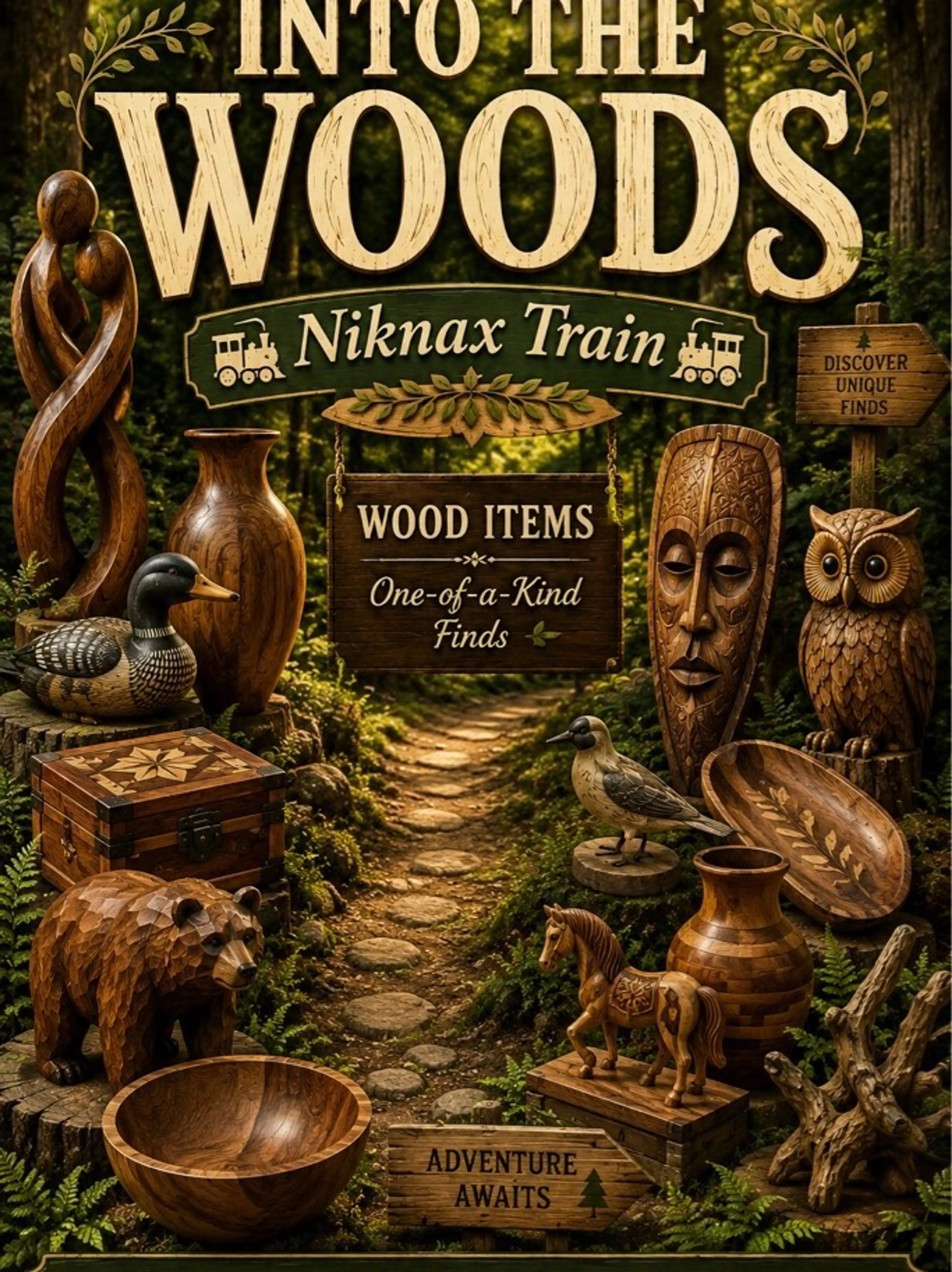 Into the Woods with Tiffaney’s Treasure Chest 