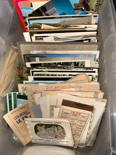 Pop Up Ephemera - Post Cards $1 Starts