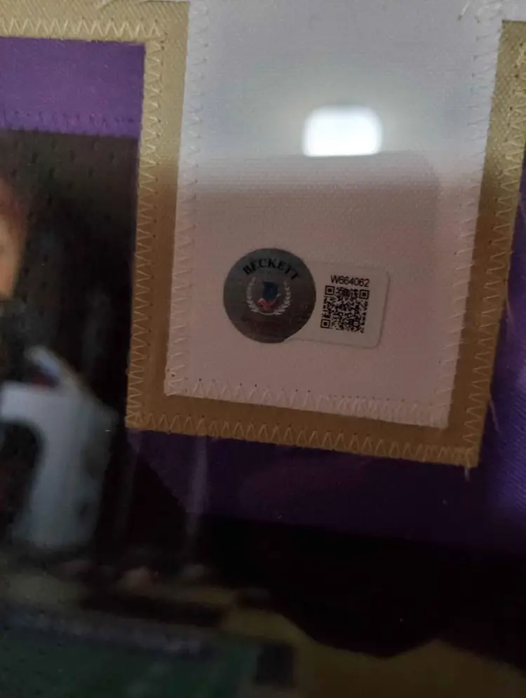 Zay Flowers Autograph Framed Jersey 