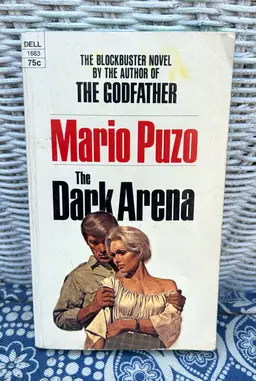 Vintage ‘The Dark Arena’ by Mario Puzo Vintage Dell Paperback 1969