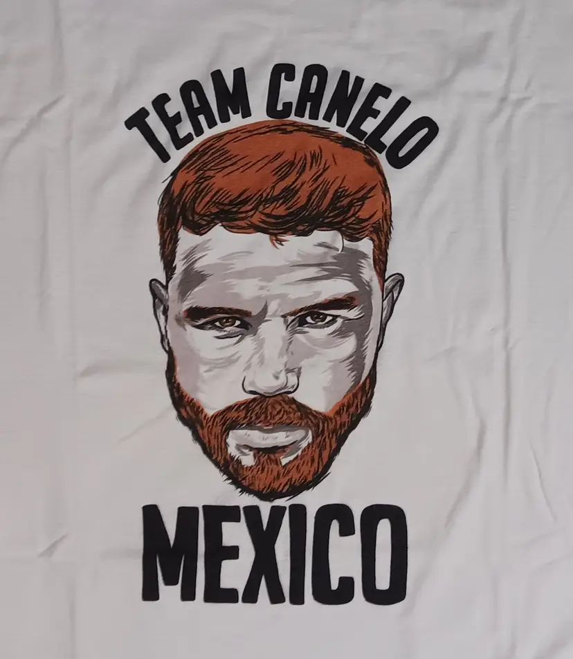 Team Canelo Alvarez Mexico t-shirt Boxing Champion NEW nwot