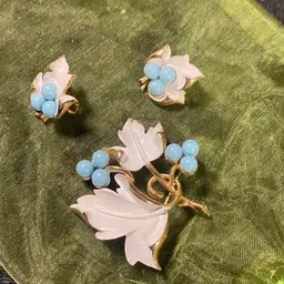 Sarah Coventry Brooch And Earrings Set