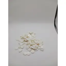 Mother of Pearl Drop Shape Beads/Pendants, Qty 98