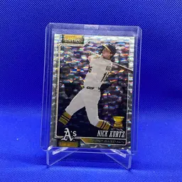 2026 Topps Series One Nick Kurtz Dynamite Foil Nick Kurtz Rookie Cup Athletics