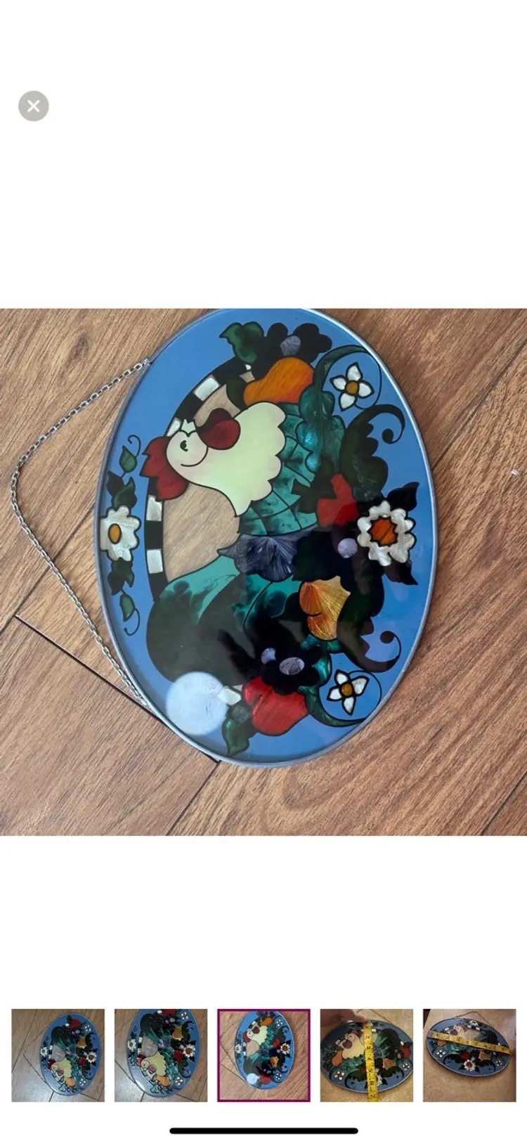 Rooster Window Hanging Decor