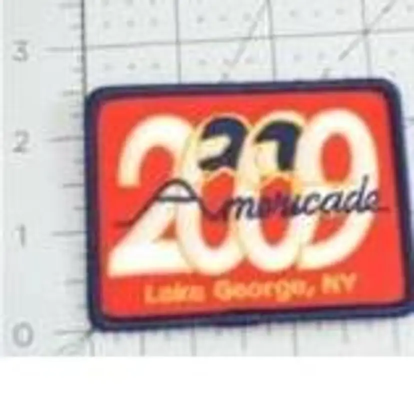2009 Americade Motorcycle Rally Souvenir Patch New Lake George NY