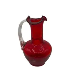 Mini Crackled Vase Glows