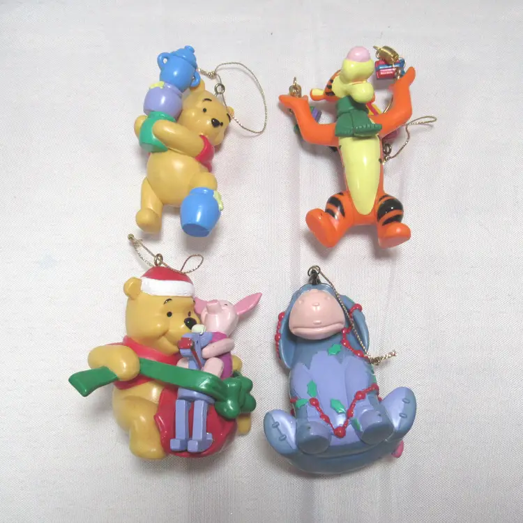 Choice of Winnie the Pooh and Friends Christmas Ornaments