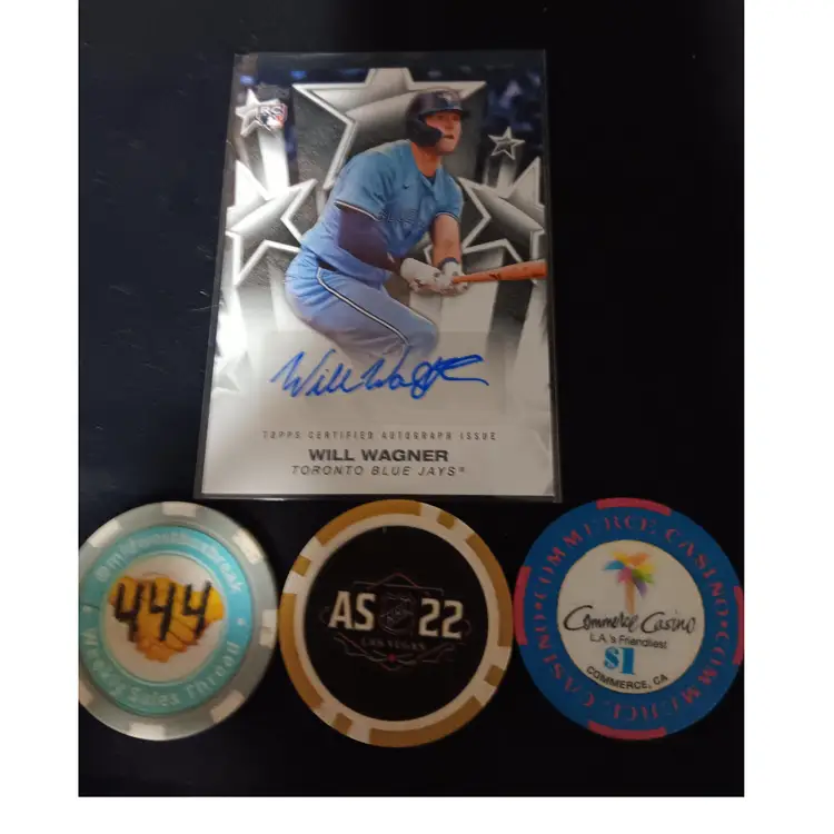 2025 Topps Will Wagner Baseball Stars auto - Toronto Blue Jays