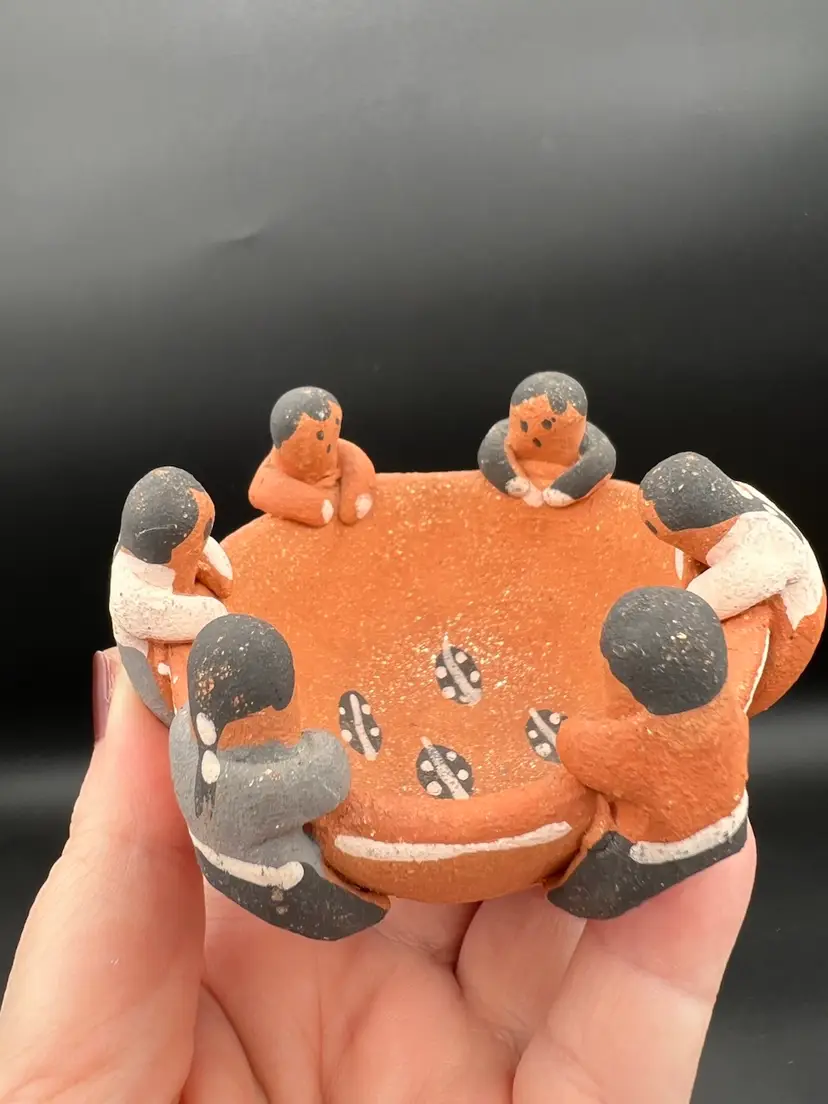 011. Adorable Small Peruvian Pottery Bowl