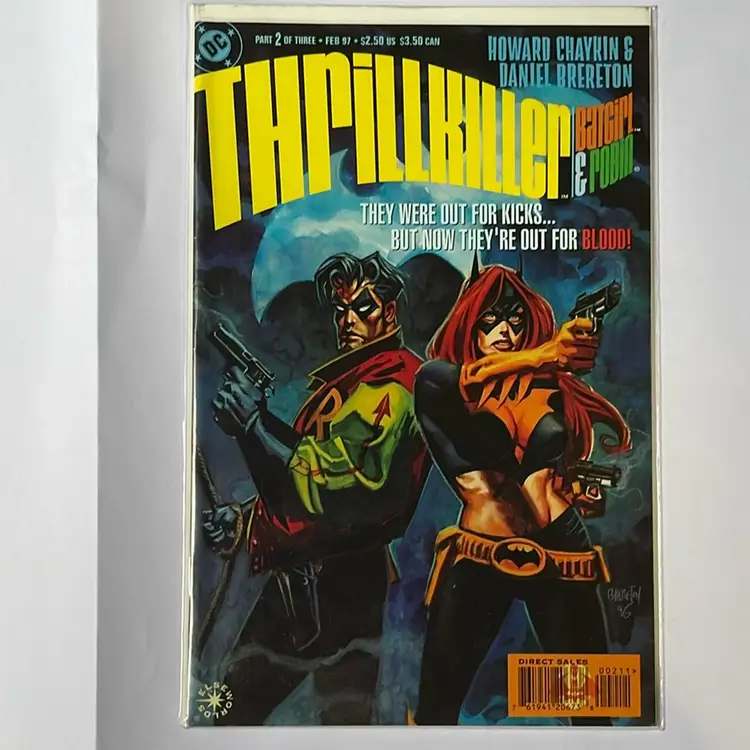 Thrillkiller Batgirl and Robin. BX2