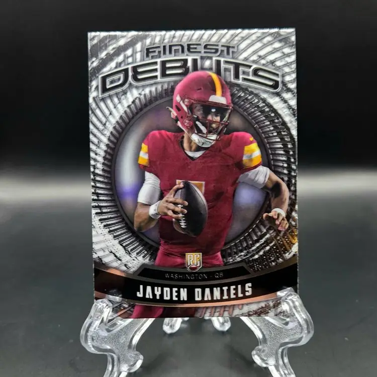 Jayden Daniels 2024 Topps Finest Debuts RC Washington Commanders