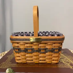 Longaberger J.W. Miniature 1996 Edition Market Basket