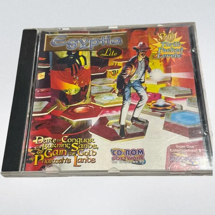 Rare Egyptia Lite CD ROM Game