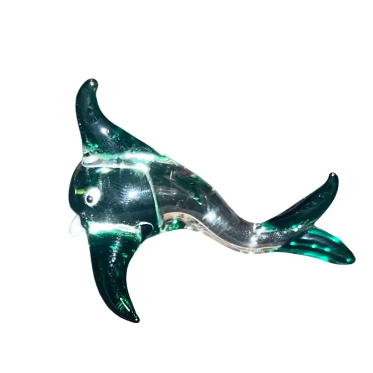 Handblown Art Glass Whale Buyers Choice
