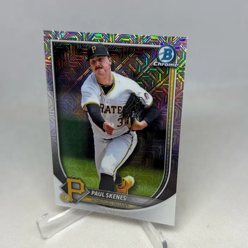 2025 Bowman Chrome MOJO REFRACTOR #30 PAUL SKENES Pirates