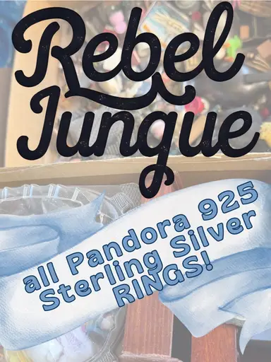 All Sterling Pandora Rings 