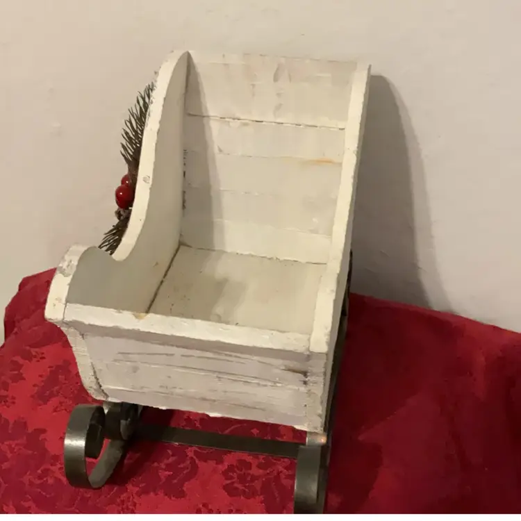 Rustic Wooden Sleigh
