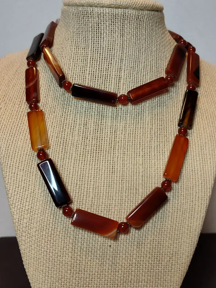 Agate Stone Necklace