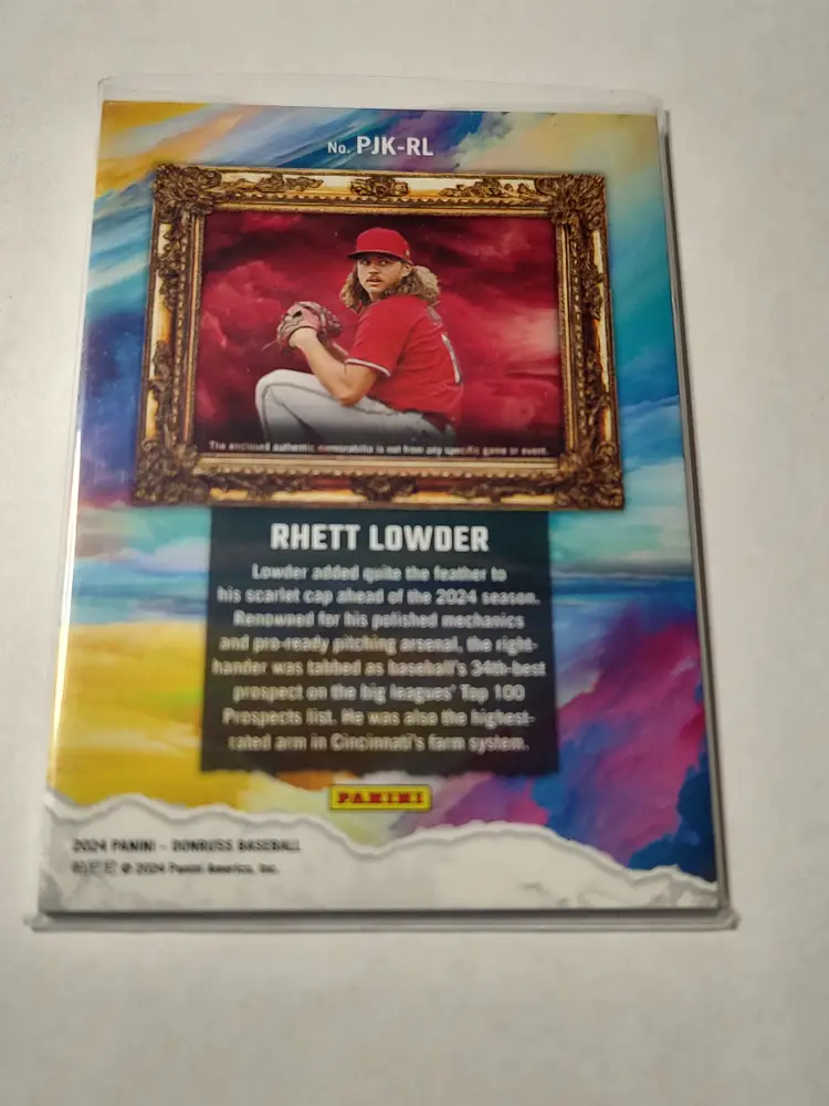 2024 Rhett Lowder Prospect Jersey Kings Patch